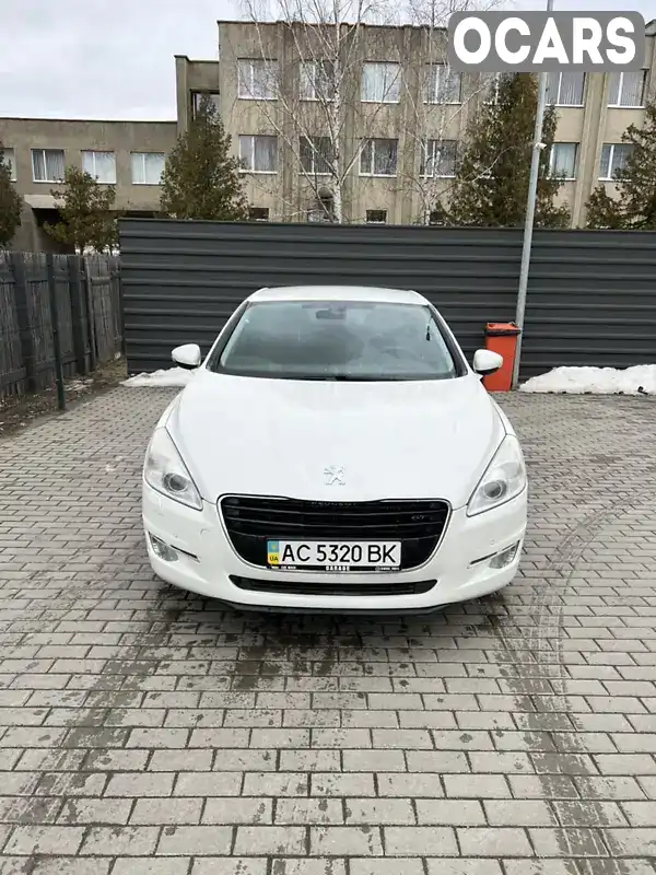 Седан Peugeot 508 2012 2.2 л. Типтроник обл. Волынская, Ковель - Фото 1/14