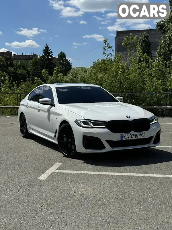 Седан BMW 5 Series 2021 3 л. Автомат обл. Киевская, Киев - Фото 1/20