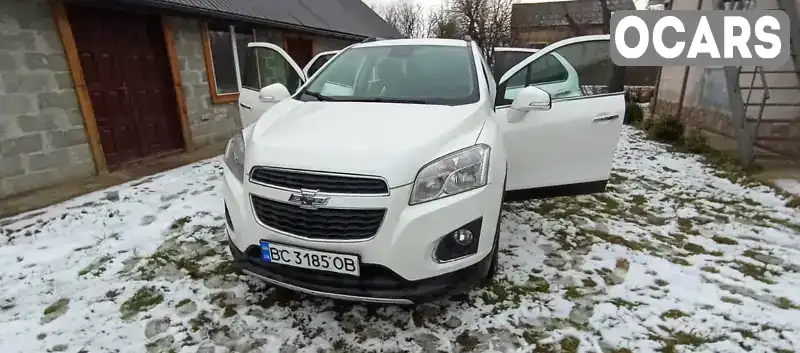 Внедорожник / Кроссовер Chevrolet Tracker 2013 1.4 л. Ручная / Механика обл. Львовская, Золочев - Фото 1/21