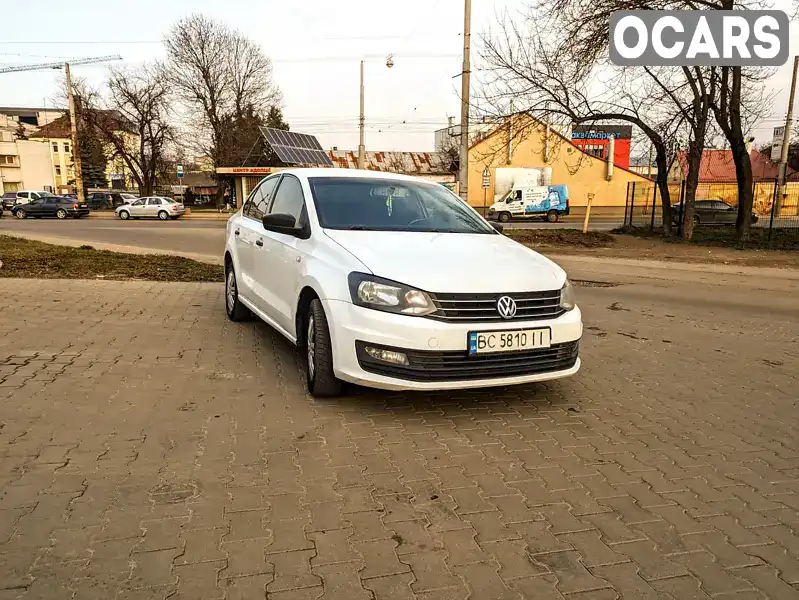 Седан Volkswagen Polo 2019 1.6 л. Ручна / Механіка обл. Львівська, Львів - Фото 1/21