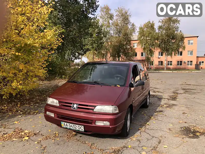 Минивэн Peugeot 806 1998 2 л. Ручная / Механика обл. Полтавская, Хорол - Фото 1/19