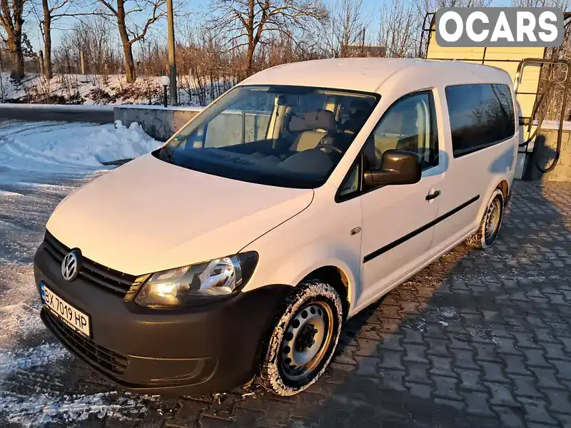 Мінівен Volkswagen Caddy 2013 1.6 л. Ручна / Механіка обл. Хмельницька, Кам'янець-Подільський - Фото 1/15