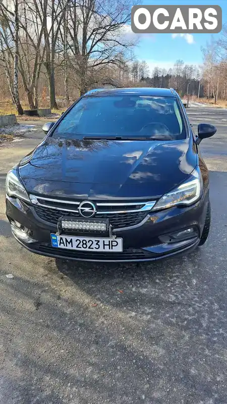 Универсал Opel Astra 2018 1.4 л. Ручная / Механика обл. Житомирская, Звягель - Фото 1/16