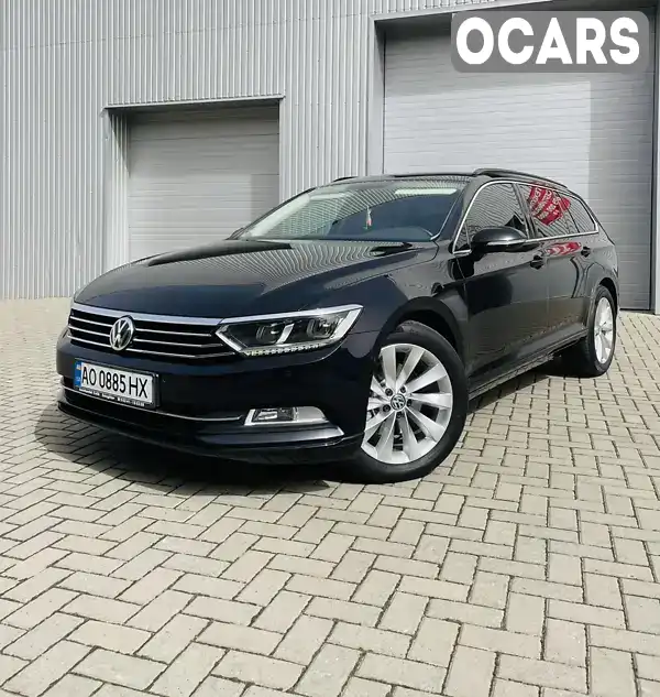 Универсал Volkswagen Passat 2016 1.97 л. Автомат обл. Закарпатская, Мукачево - Фото 1/21