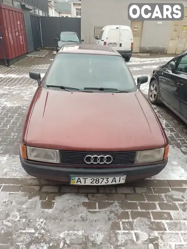 Седан Audi 80 1989 1.76 л. обл. Івано-Франківська, Івано-Франківськ - Фото 1/8