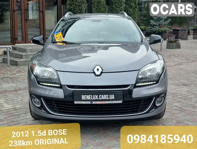 Універсал Renault Megane 2012 1.5 л. Ручна / Механіка обл. Тернопільська, Тернопіль - Фото 1/21