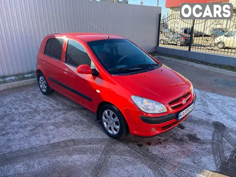 Хетчбек Hyundai Getz 2007 1.4 л. Автомат обл. Запорізька, Запоріжжя - Фото 1/9