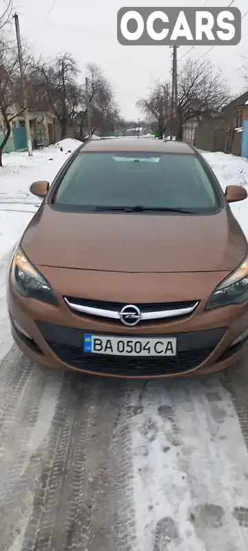 Седан Opel Astra 2016 1.6 л. Ручна / Механіка обл. Кіровоградська, Знам'янка - Фото 1/12