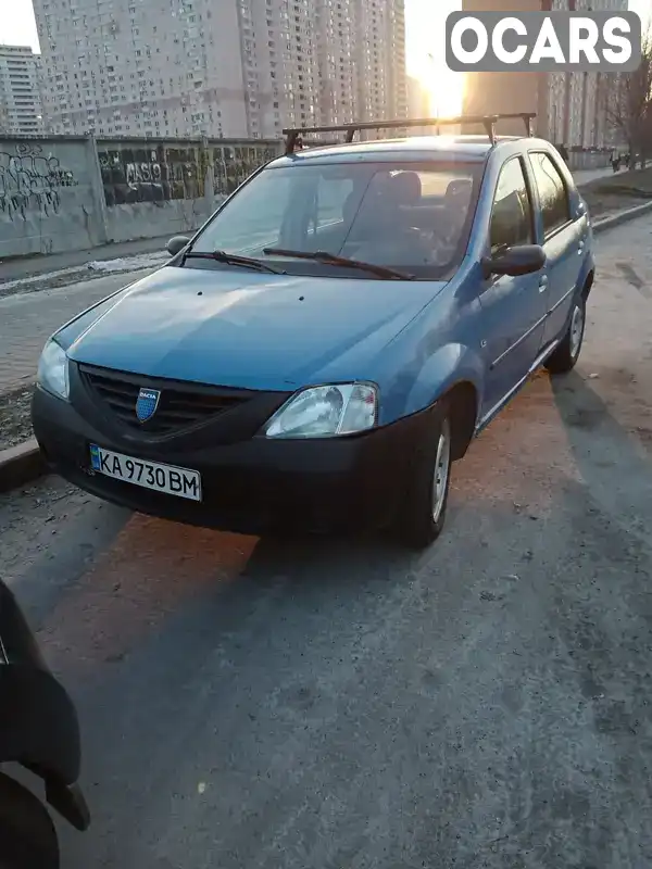 Седан Dacia Logan 2005 1.39 л. обл. Київська, Київ - Фото 1/8