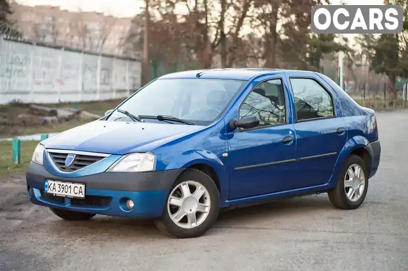 Седан Dacia Logan 2005 1.6 л. Ручная / Механика обл. Киевская, Киев - Фото 1/21