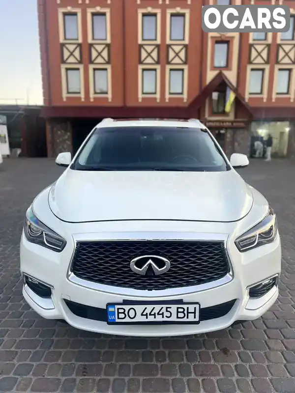 Позашляховик / Кросовер Infiniti QX60 2016 3.5 л. Автомат обл. Тернопільська, Тернопіль - Фото 1/21