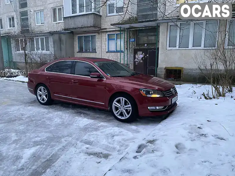 Седан Volkswagen Passat 2015 1.8 л. Автомат обл. Тернопільська, Тернопіль - Фото 1/10