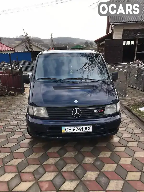 Мінівен Mercedes-Benz Vito 2002 2.15 л. Ручна / Механіка обл. Чернівецька, Чернівці - Фото 1/17