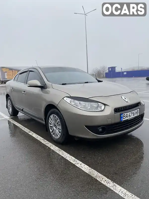 Седан Renault Fluence 2010 1.46 л. Ручная / Механика обл. Кировоградская, Кропивницкий (Кировоград) - Фото 1/17