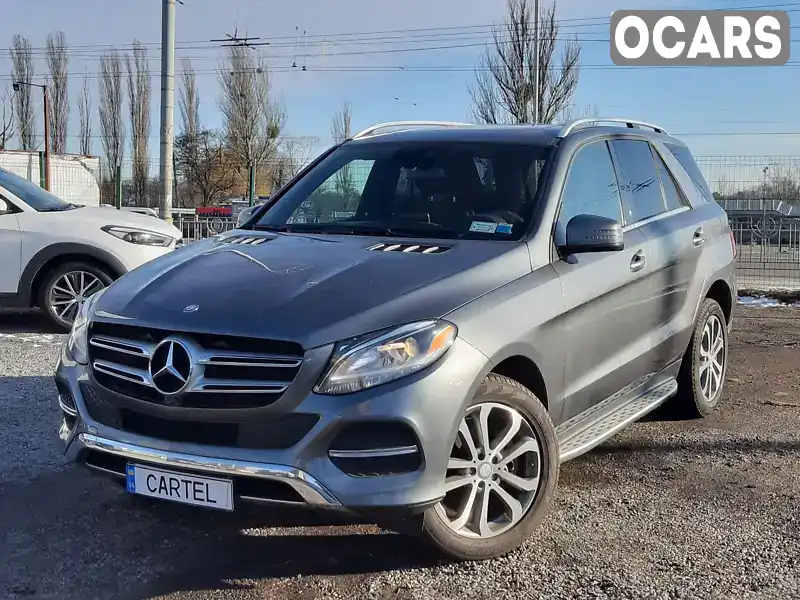 Позашляховик / Кросовер Mercedes-Benz GLE-Class 2016 3.5 л. Автомат обл. Київська, Київ - Фото 1/19