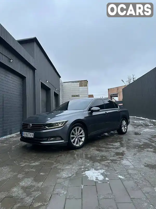 Седан Volkswagen Passat 2016 1.6 л. Автомат обл. Харківська, Харків - Фото 1/21