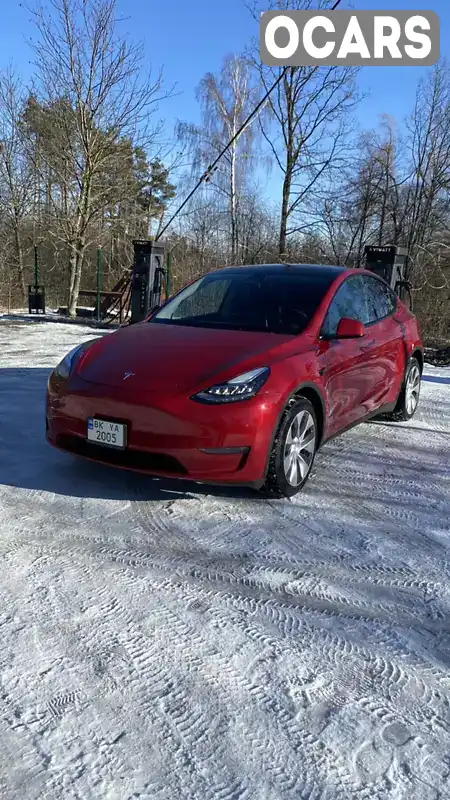 Внедорожник / Кроссовер Tesla Model Y 2021 null_content л. Автомат обл. Ровенская, Ровно - Фото 1/21