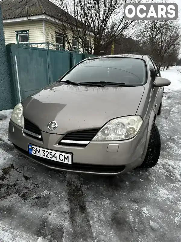 Лифтбек Nissan Primera 2006 1.6 л. Ручная / Механика обл. Сумская, Конотоп - Фото 1/10