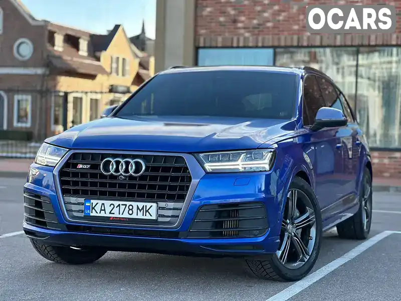 Позашляховик / Кросовер Audi SQ7 2017 3.96 л. Автомат обл. Київська, Київ - Фото 1/21