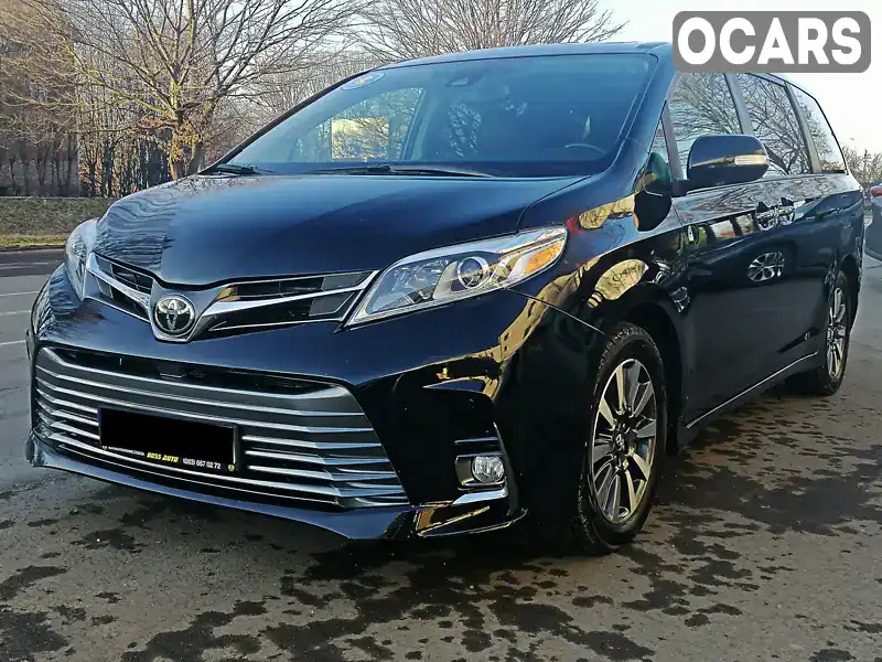 Минивэн Toyota Sienna 2019 3.5 л. Автомат обл. Ивано-Франковская, Ивано-Франковск - Фото 1/21