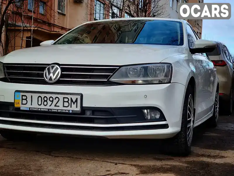 Седан Volkswagen Jetta 2016 1.6 л. Ручна / Механіка обл. Полтавська, Полтава - Фото 1/20