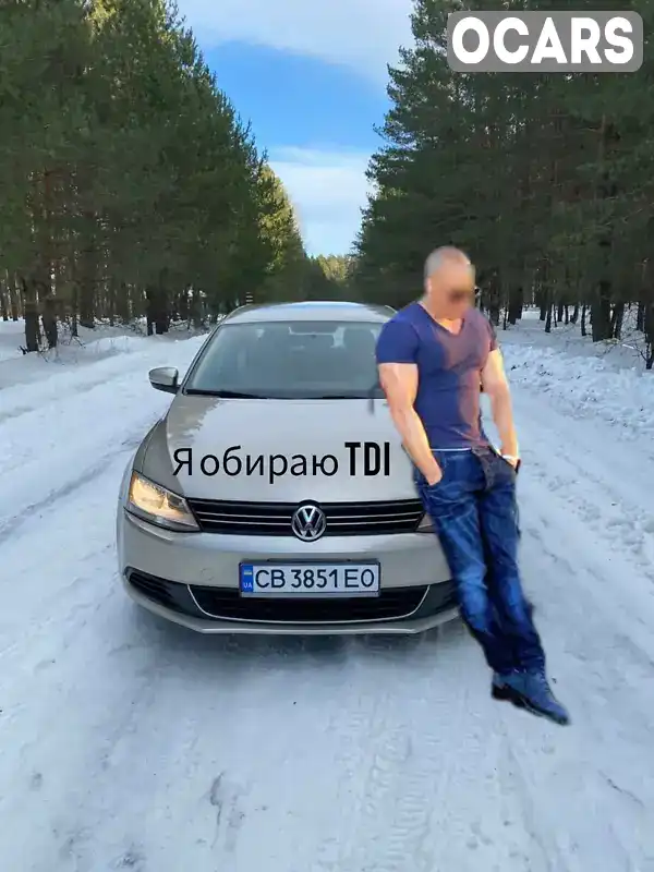 Седан Volkswagen Jetta 2013 1.97 л. Робот обл. Черниговская, Чернигов - Фото 1/21