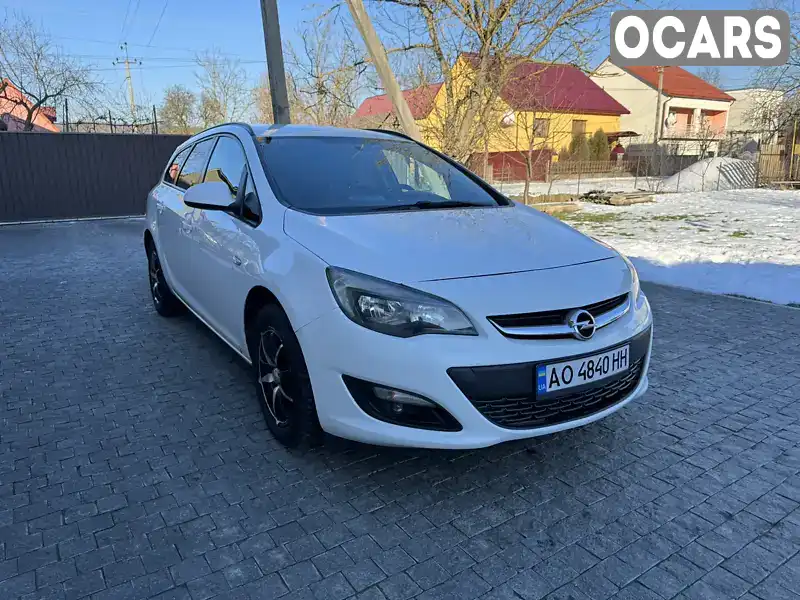 Універсал Opel Astra 2015 1.6 л. Ручна / Механіка обл. Закарпатська, Хуст - Фото 1/8