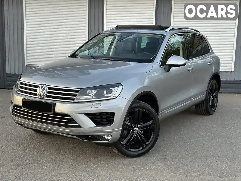 Внедорожник / Кроссовер Volkswagen Touareg 2017 2.97 л. Автомат обл. Днепропетровская, Солоне - Фото 1/21