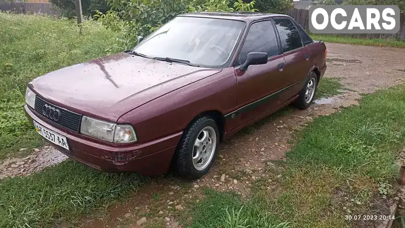 Седан Audi 80 1988 1.8 л. Ручна / Механіка обл. Чернівецька, Чернівці - Фото 1/8