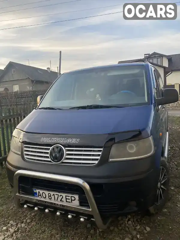 Мінівен Volkswagen Transporter 2006 2.5 л. Ручна / Механіка обл. Івано-Франківська, Івано-Франківськ - Фото 1/13