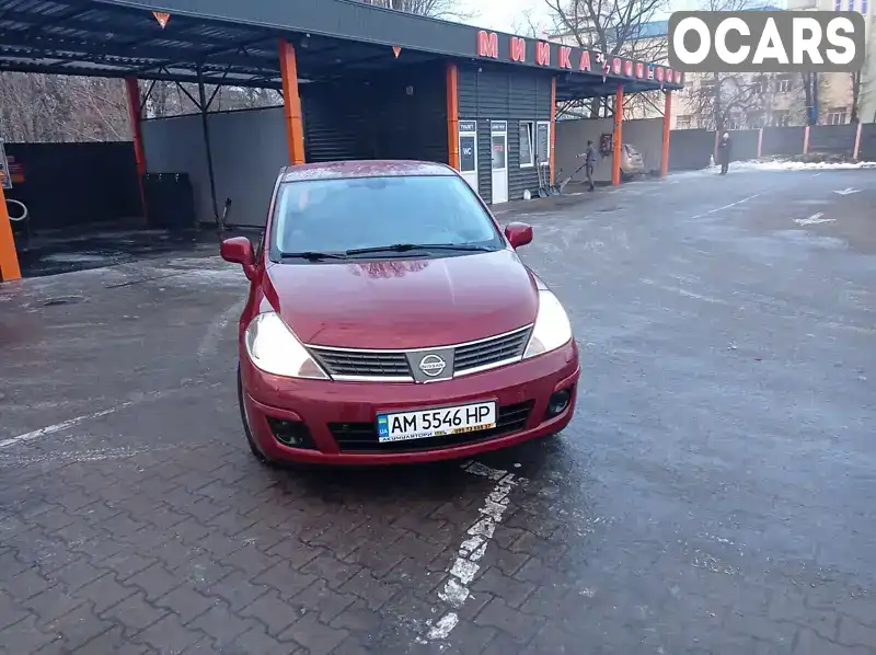 Хэтчбек Nissan TIIDA 2008 1.46 л. Ручная / Механика обл. Житомирская, Житомир - Фото 1/12