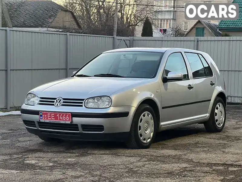 Хэтчбек Volkswagen Golf 2002 1.4 л. Ручная / Механика обл. Волынская, Владимир-Волынский - Фото 1/13