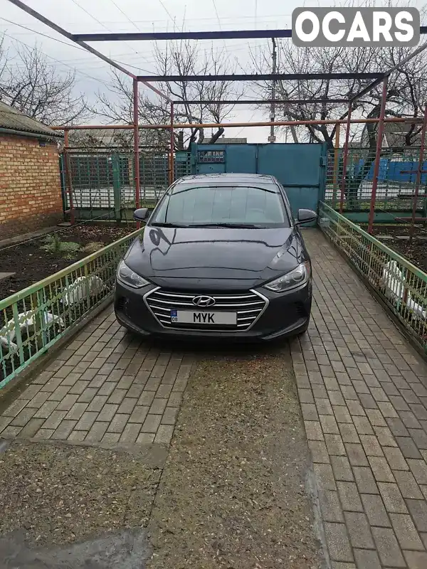 Седан Hyundai Elantra 2018 2 л. Автомат обл. Запорожская, Запорожье - Фото 1/20