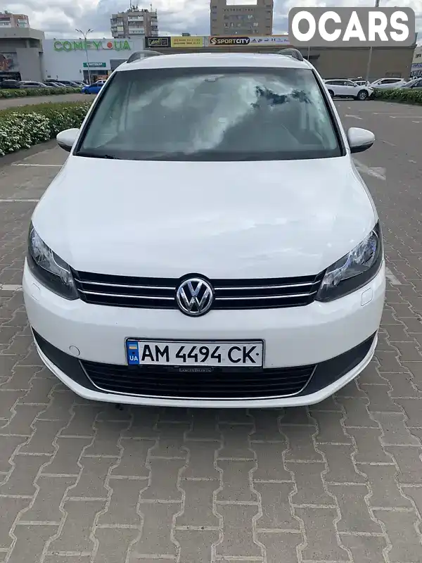 Мікровен Volkswagen Touran 2013 1.6 л. Ручна / Механіка обл. Житомирська, Житомир - Фото 1/21