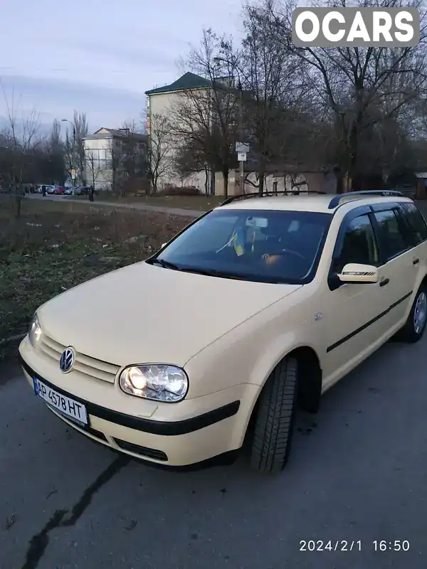 Универсал Volkswagen Golf 2003 1.6 л. Ручная / Механика обл. Запорожская, Запорожье - Фото 1/18