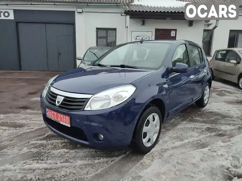 Хетчбек Dacia Sandero 2009 1.4 л. Ручна / Механіка обл. Чернігівська, Чернігів - Фото 1/21