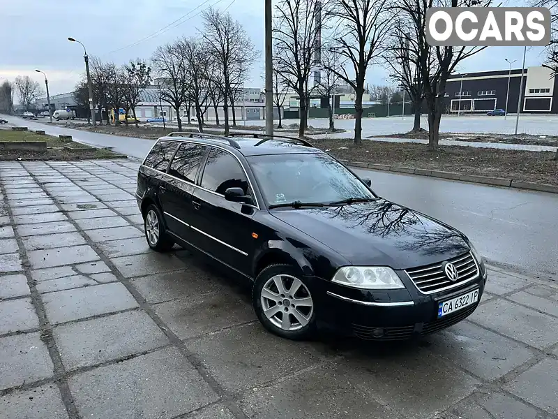 Универсал Volkswagen Passat 2002 2.5 л. Ручная / Механика обл. Черкасская, Черкассы - Фото 1/11