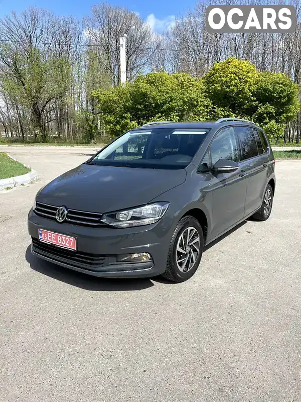 Микровэн Volkswagen Touran 2019 1.6 л. Автомат обл. Полтавская, Полтава - Фото 1/21