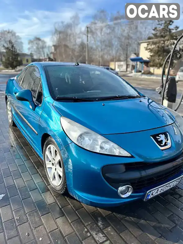 Кабриолет Peugeot 207 2007 1.6 л. Автомат обл. Полтавская, Пирятин - Фото 1/13