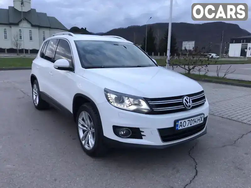 Позашляховик / Кросовер Volkswagen Tiguan 2013 1.97 л. Типтронік обл. Закарпатська, Хуст - Фото 1/21