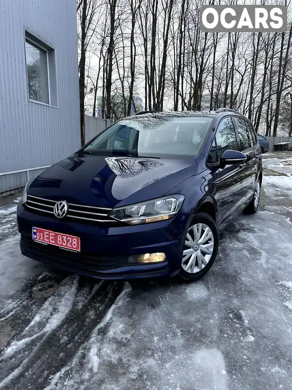 Микровэн Volkswagen Touran 2019 1.97 л. Автомат обл. Киевская, Киев - Фото 1/21