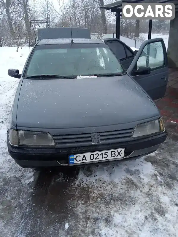 Седан Peugeot 405 1991 1.58 л. обл. Хмельницкая, Теофиполь - Фото 1/7