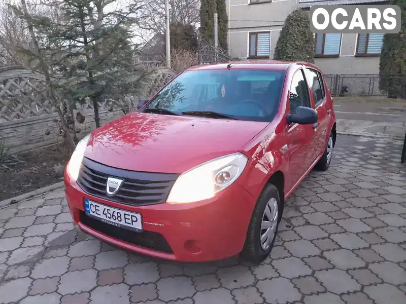 Хэтчбек Dacia Sandero 2009 1.39 л. обл. Черновицкая, Черновцы - Фото 1/21