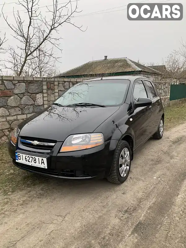 Хэтчбек Chevrolet Aveo 2008 1.5 л. Ручная / Механика обл. Полтавская, Кременчуг - Фото 1/21