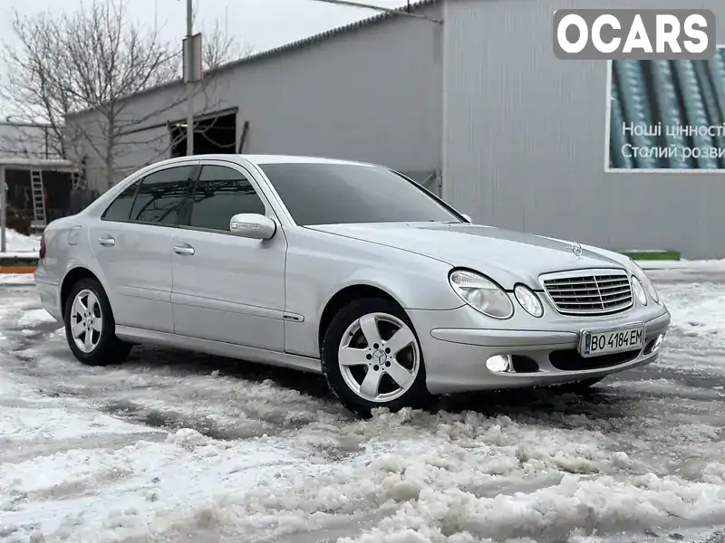 Седан Mercedes-Benz E-Class 2003 2.7 л. Автомат обл. Тернопольская, Тернополь - Фото 1/21