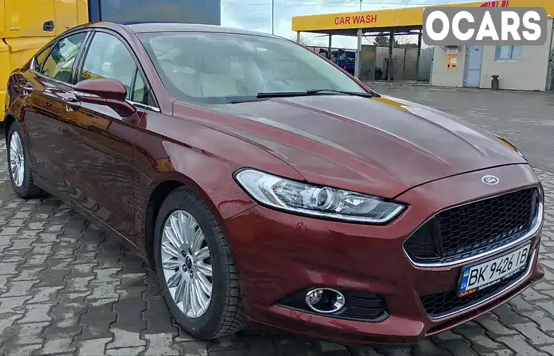 Седан Ford Fusion 2015 2 л. Автомат обл. Волынская, Луцк - Фото 1/21