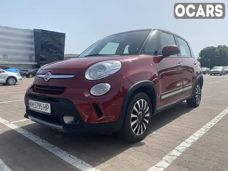 Хетчбек Fiat 500L 2016 1.3 л. Автомат обл. Житомирська, Житомир - Фото 1/21