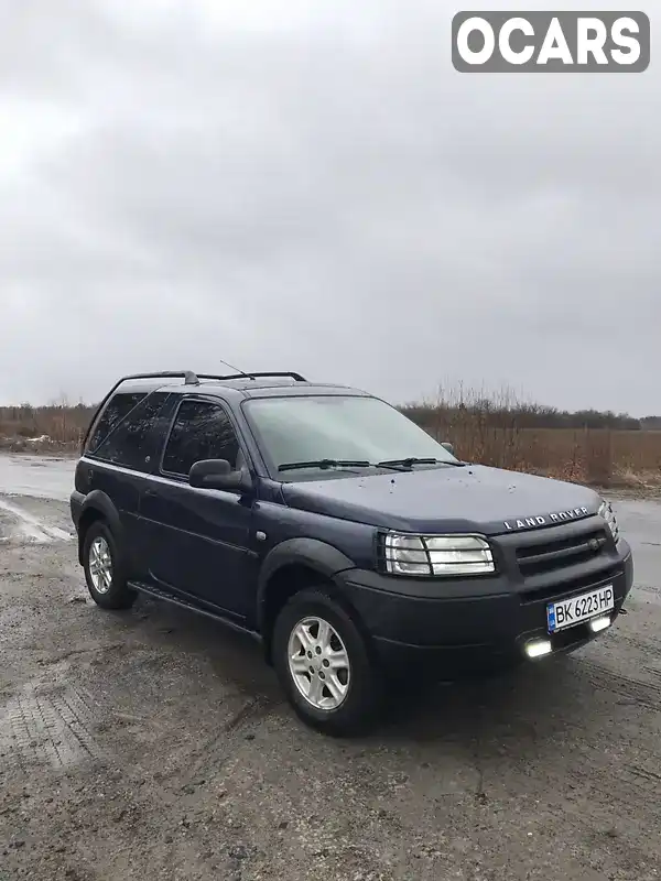 Внедорожник / Кроссовер Land Rover Freelander 2003 2 л. Ручная / Механика обл. Ровенская, Заречное - Фото 1/8