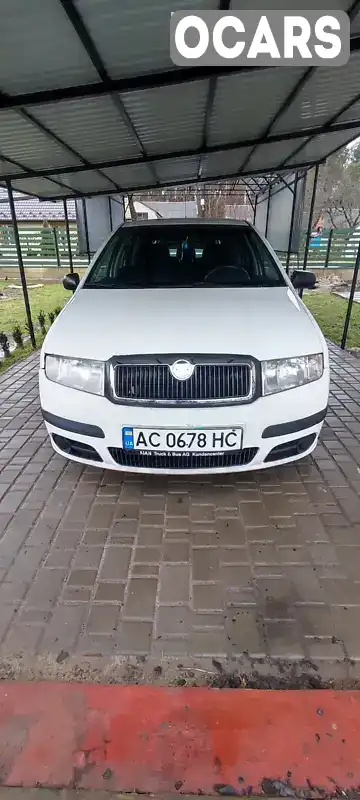 Универсал Skoda Fabia 2007 1.42 л. Ручная / Механика обл. Волынская, Киверцы - Фото 1/13