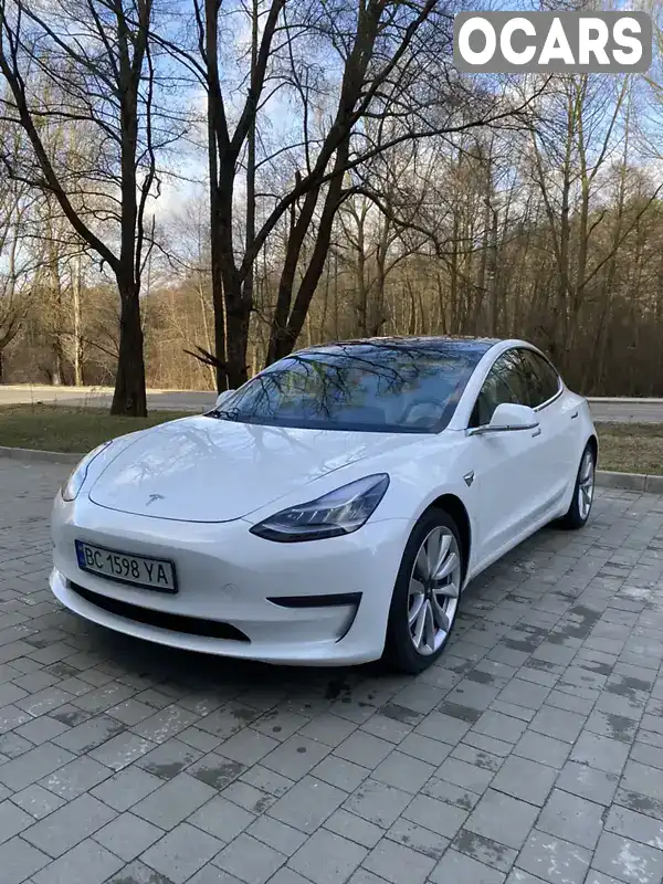 Седан Tesla Model 3 2019 null_content л. Автомат обл. Львовская, Яворов - Фото 1/18